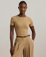 Lauren Ralph Stretch Knit T-Shirt, Regular & Petite