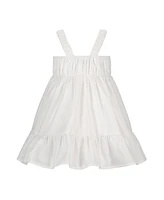 Blueberi Boulevard Baby Girls Butterfly Applique Prairie Sundress