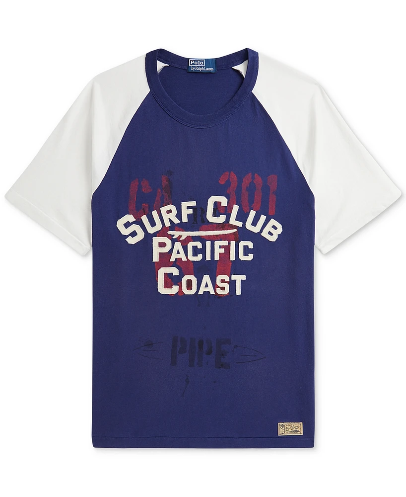 Polo Ralph Lauren Men's Classic-Fit Jersey Graphic T-Shirt