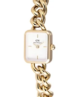 Daniel Wellington Women's Analog Gold-Tone Stainless Steel Watch, 16mm