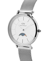Daniel Wellington Unisex Analog Silver-Tone Stainless Steel Watch, 32mm