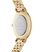 Daniel Wellington Unisex Analog Gold-Tone Stainless Steel Watch, 28mm
