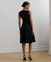 Lauren Ralph Women's Ponte Fit-and-Flare Dress