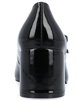 Journee Collection Women's Okenna Mary Jane Block Heel Pumps