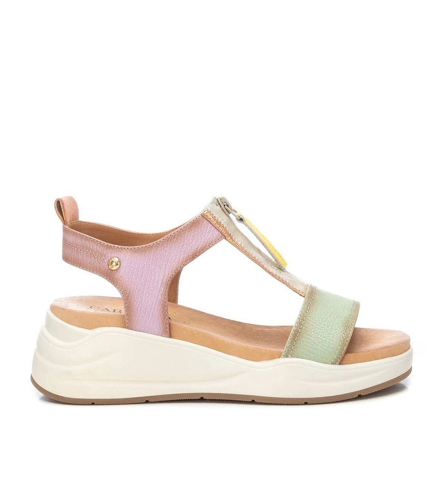 Carmela Leather Women's Casual Sandals by Xti