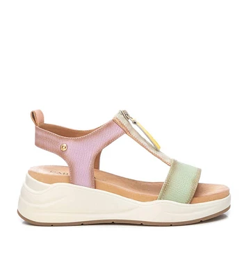 Carmela Leather Women's Casual Sandals by Xti