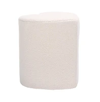 Milena Heart-Shaped Ottoman