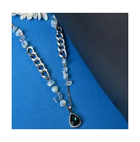 Sohi Women's Abstract Statement Necklace