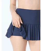 Beach House Women's Stephanie Pleated Swim Skort