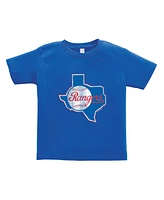 Soft As A Grape Toddler 2-Pack Royal/Gray Texas Rangers Cooperstown Collection T-Shirt Set