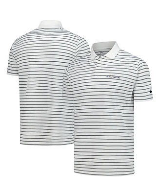 Nike Men's White 2025 The Players Victory Stripe Performance Polo Shirt
