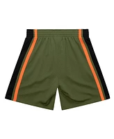 Mitchell & Ness Men's Green Philadelphia 76ers 1996-97 Hardwood Classics Flight Swingman Shorts