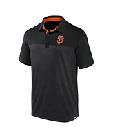 Fanatics Men's Charcoal San Francisco Giants Base Polo Shirt