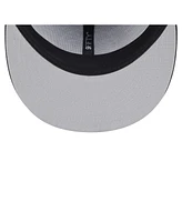 New Era Men's Black Minnesota Timberwolves 9FIFTY Snapback Trucker Hat