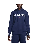 Nike Women's Navy Paris Saint-Germain Phoenix Fleece Pullover Hoodie