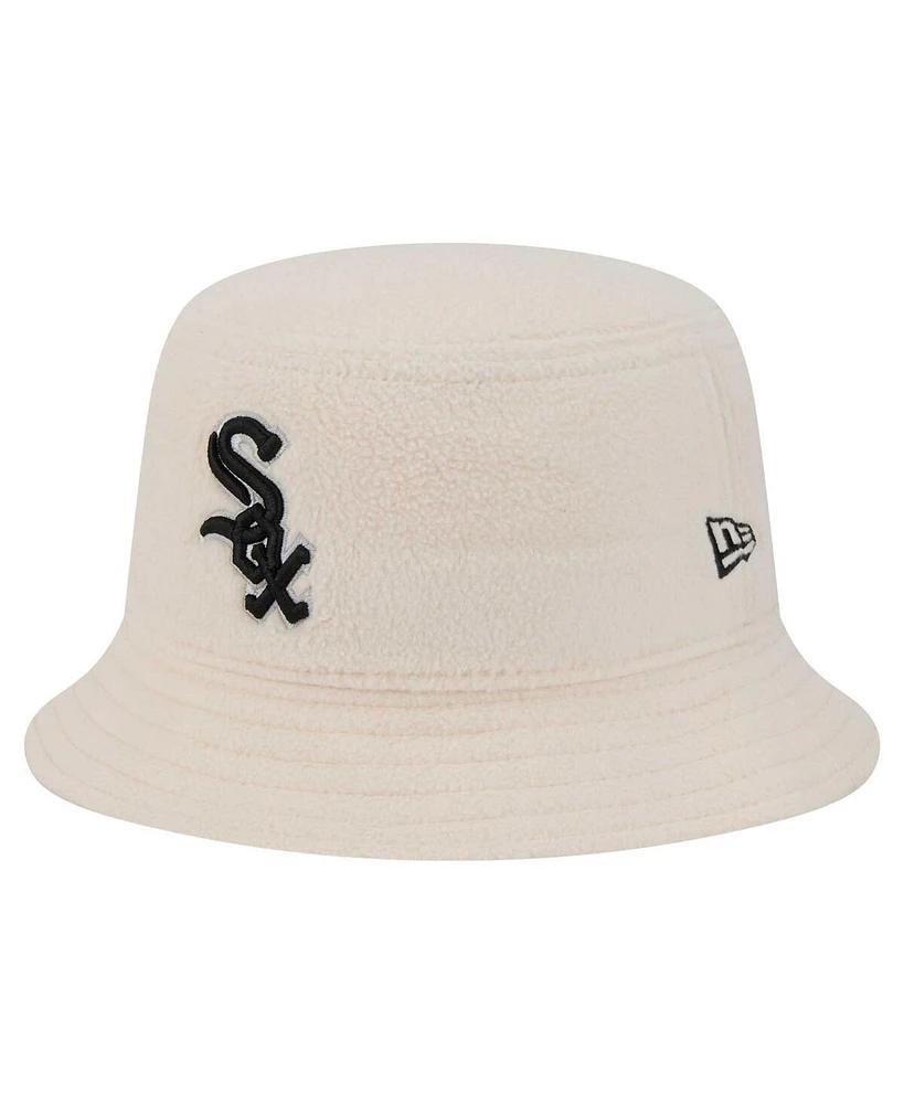 New Era Women's White Chicago White Sox Chrome Cozy Bucket Hat