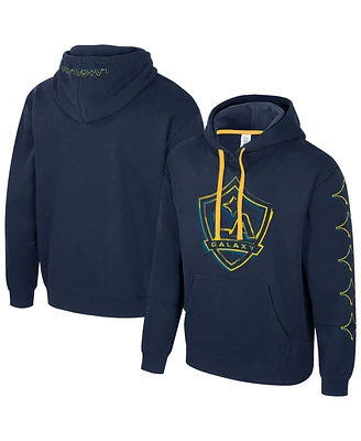 Stadium Essentials Men's Navy La Galaxy Elementized Pullover Hoodie
