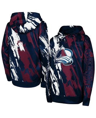 Outerstuff Preschool Burgundy Colorado Avalanche Master Snipe Pullover Hoodie