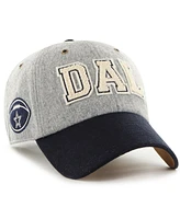 Stoney Clover Lane x '47 Brand Men's and Women's Gray/Navy Dallas Cowboys Block Clean Up Adjustable Hat