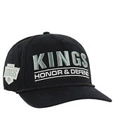 '47 Brand Men's Black Los Angeles Kings Oht Military Appreciation Homeland Honor and Defend Hitch Adjustable Hat