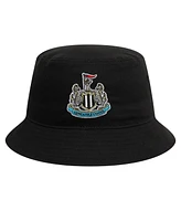 New Era Men's Black Newcastle United Core Bucket Hat