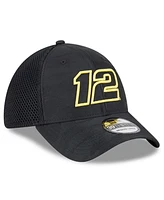 New Era Men's Black Ryan Blaney Camo 39THIRTY Flex Hat