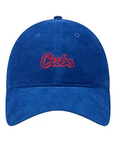 New Era Women's Royal Chicago Cubs Corduroy 9TWENTY Adjustable Hat