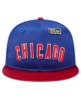 New Era Men's Royal/Red Chicago Cubs Satin 59FIFTY Fitted Hat