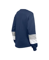 New Era Women's Navy York Yankees Gameday Crewneck Sweatshirt