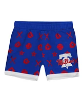 Outerstuff Baby Boys and Girls 2-Piece Blue Philadelphia Phillies On Deck Diaper Cover Set