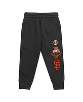 Outerstuff Toddler Orange/Black San Francisco Giants Wind Up Pullover Hoodie and Sweatpants Set