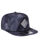 New Era Men's Navy Kansas City Royals Printed Golfer Snapback Hat