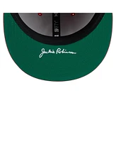 New Era Men's Red Los Angeles Angels 2025 Jackie Robinson Day Retro Crown 59FIFTY Unstructured Fitted Hat