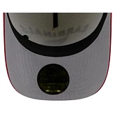 New Era Men's Cream/Cardinal Arizona Cardinals 2025 Nfl Draft A-Frame 59FIFTY Fitted Hat