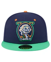 New Era Men's Navy Fredericksburg Nationals Copa de la Diversion 59FIFTY Fitted Hat