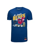 Mitchell & Ness Men's Blue St. Louis Blues Local Food T-Shirt