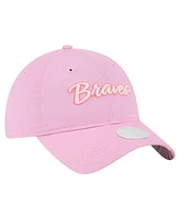 New Era Women's Pink Atlanta Braves Mother's Day 9TWENTY Adjustable Hat
