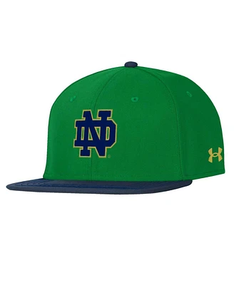 Under Armour Men's Green Notre Dame Fighting Irish Baseball Fitted Hat