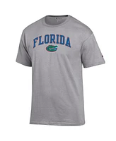 Champion Men's Heather Gray Florida Gators Arched Logo T-Shirt