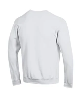 Champion Men's White Florida Gators Arch Over Logo Pullover Sweatshirt