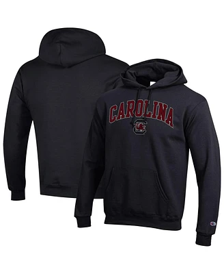 Champion Men's Black South Carolina Gamecocks Arch Over Logo Pullover Hoodie