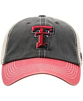 Top of the World Men's Black/Red Texas Tech Red Raiders Off-Road Adjustable Hat