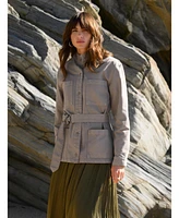Celtic & Co. Women's Canvas Safari Utility Jacket