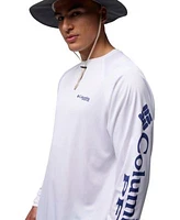 Columbia Mens Terminal Tackle Long Sleeve Shirt With Pfg Rambler Short Bora Bora Booney Hat