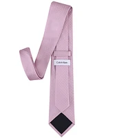 Calvin Klein Men's Ramos Textured Geo-Pattern Tie