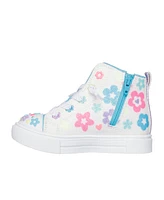 Skechers Toddler Girls Twinkle Toes: Sparks - Super Blossom High Top Light-Up Casual Sneakers from Finish Line