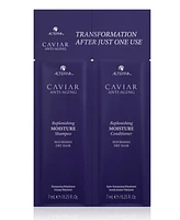 Free Shampoo & Conditioner sample with $45 Alterna purchase!