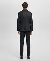 Mango Men's Linen Slim-Fit Amalfi Suit Blazer