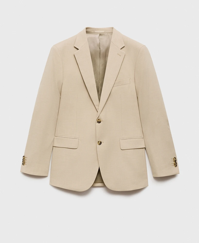 Mango Men's Milan Slim-Fit Suit Blazer