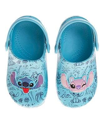 Disney Toddler Girls Stitch Angel Dual Sizes Clogs
